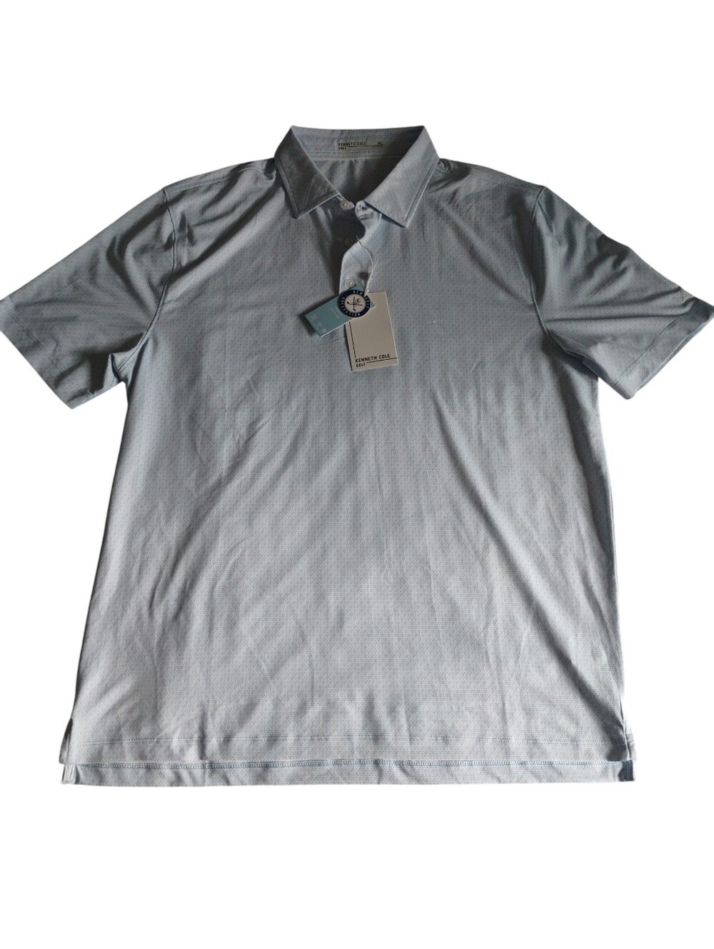 Kenneth Cole Golf XL Blue Martini Glass Polo